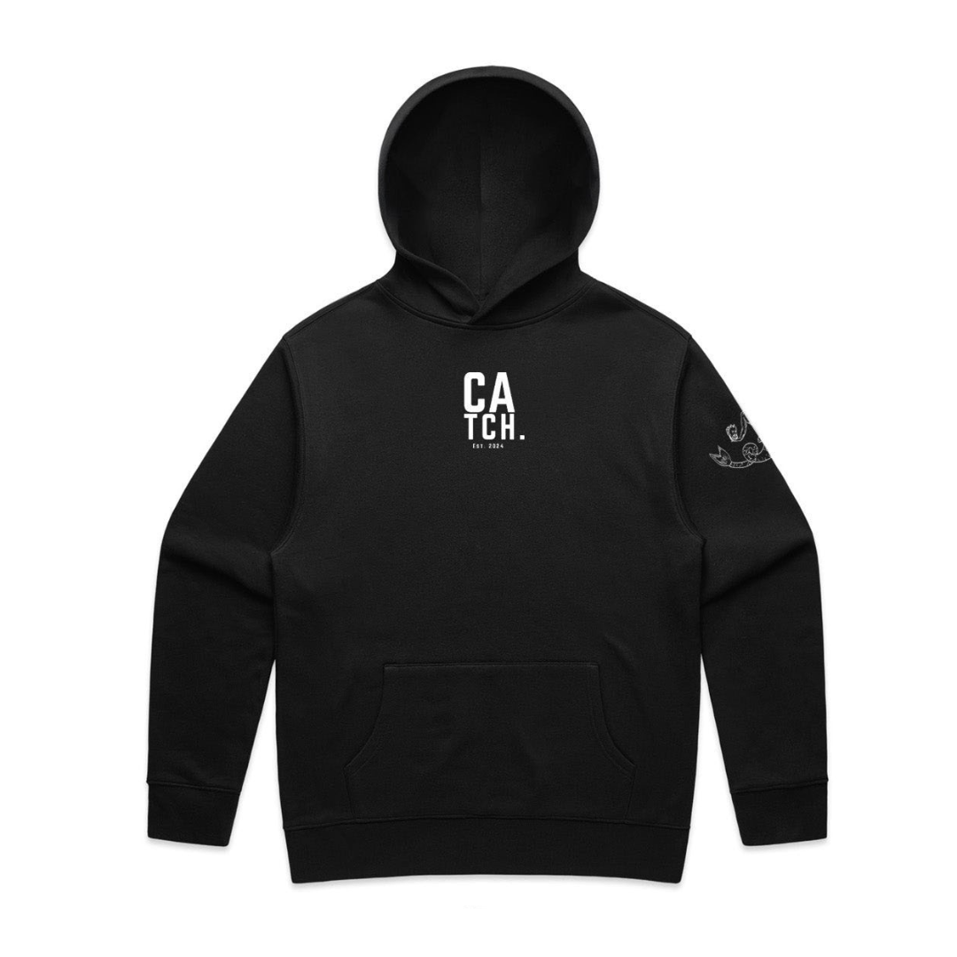 Beach Tag Heavyweight Hoodie | Blk