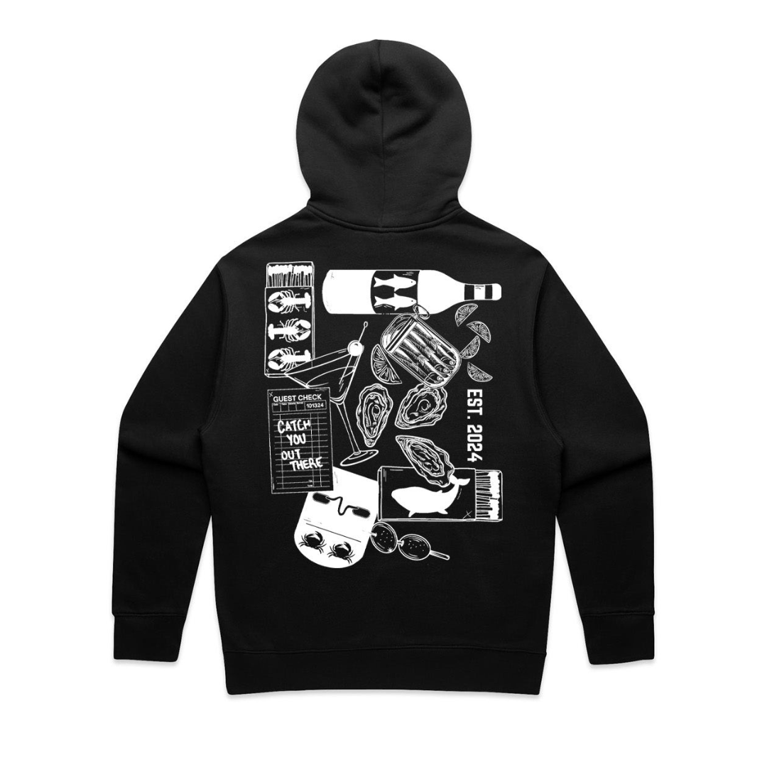 Seaside Heavyweight Hoodie | Blk